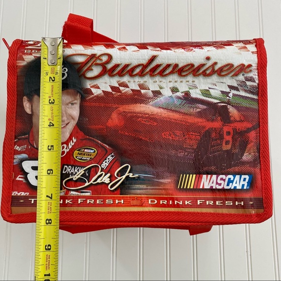 Nascar Dale Earnhardt JR. Track Cooler Insulated Lunch Bag Budweiser - Picture 8 of 11